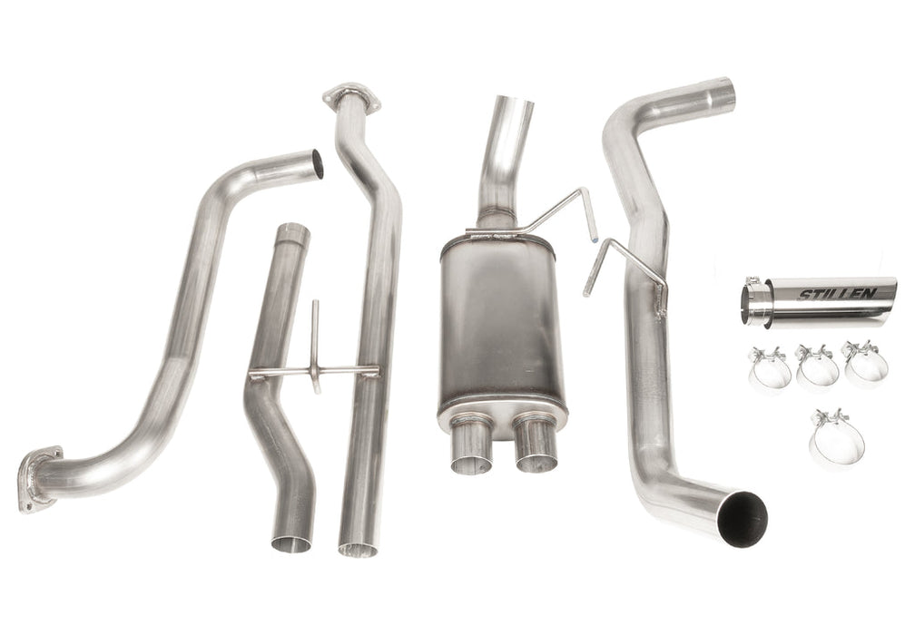 Nissan Frontier Cat-Back Exhaust Polished Stainless Steel Tip For 22-23 Nissan Frontier Stillen - TRUCKED UP - Truck Superstore