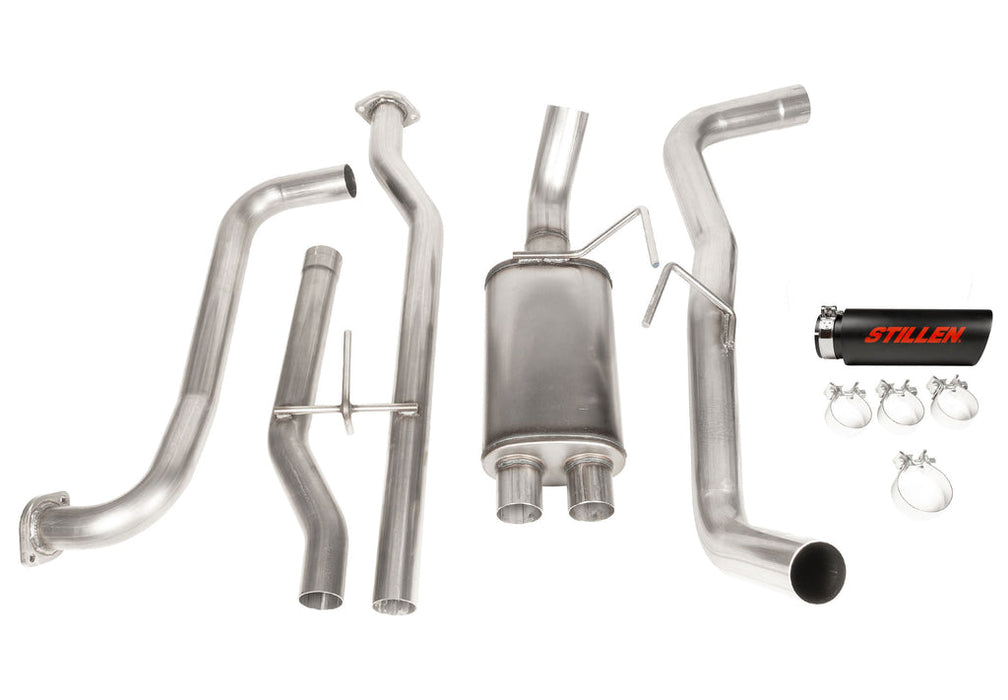 Nissan Frontier Cat-Back Exhaust System w/ Black Tip For 22-23 Nissan Frontier Stillen - TRUCKED UP - Truck Superstore