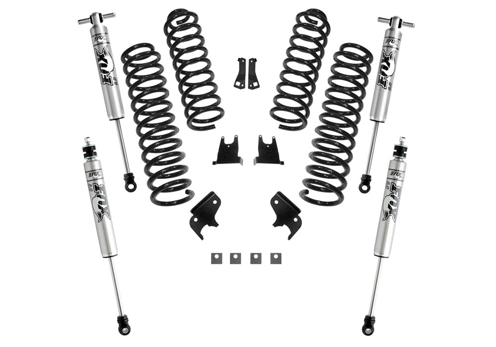 SUPERLIFT 2.5 inch Lift Kit - 2007 - 2018 Jeep Wrangler JK Unlimited 4 Door - with Fox 2.0 Series Shocks - TRUCKED UP - Truck Superstore