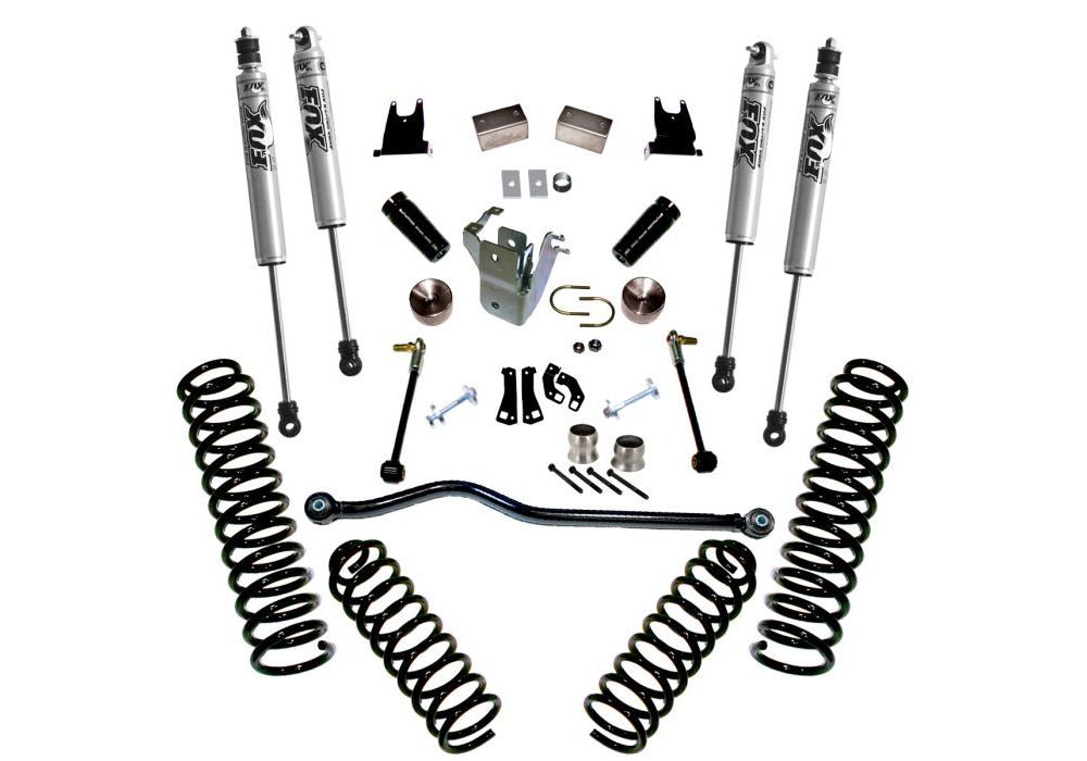 SUPERLIFT 4 inch Lift Kit - 2007 - 2018 Jeep Wrangler JK 2 Door - with FOX Shocks - TRUCKED UP - Truck Superstore