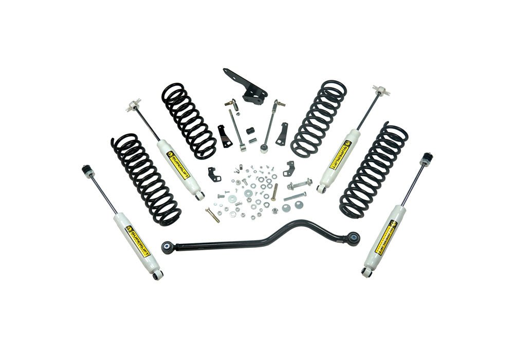 SUPERLIFT 4 inch Lift Kit - 2007 - 2018 Jeep Wrangler JK Unlimited - Standard Kit with Superlift Shocks - TRUCKED UP - Truck Superstore