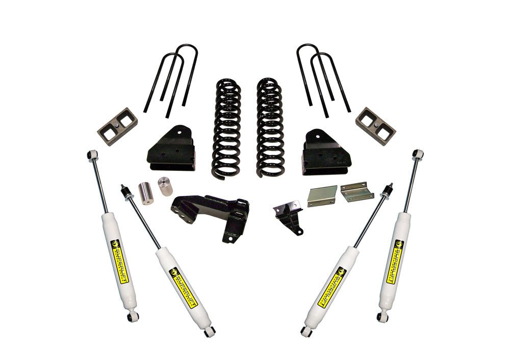 SUPERLIFT 4 inch Lift Kit - 2011 - 2016 Ford F - 250 and F - 350 Super Duty 4WD - Diesel Engine - with Superlift Shocks - TRUCKED UP - Truck Superstore