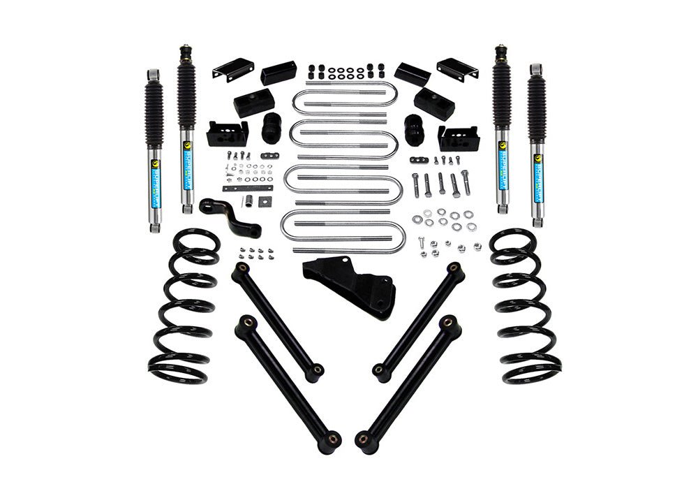 SUPERLIFT 6 inch Lift Kit - 2007 - 2008 Dodge Ram 2500 and 3500 4WD - 6.7L Cummins Diesel Engine - with Bilstein Shocks - TRUCKED UP - Truck Superstore