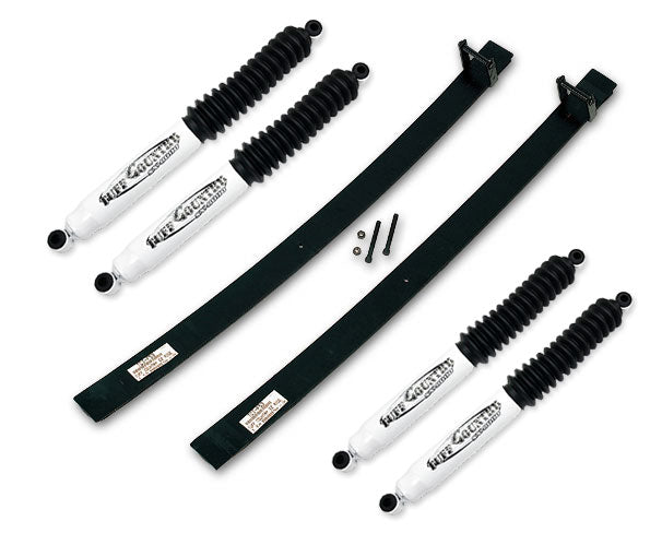 Add A Leaf Kit 1.5 Inch Front 80-04 Ford F250 4WD w/ SX8000 Shocks Pair Tuff Country - TRUCKED UP - Truck Superstore
