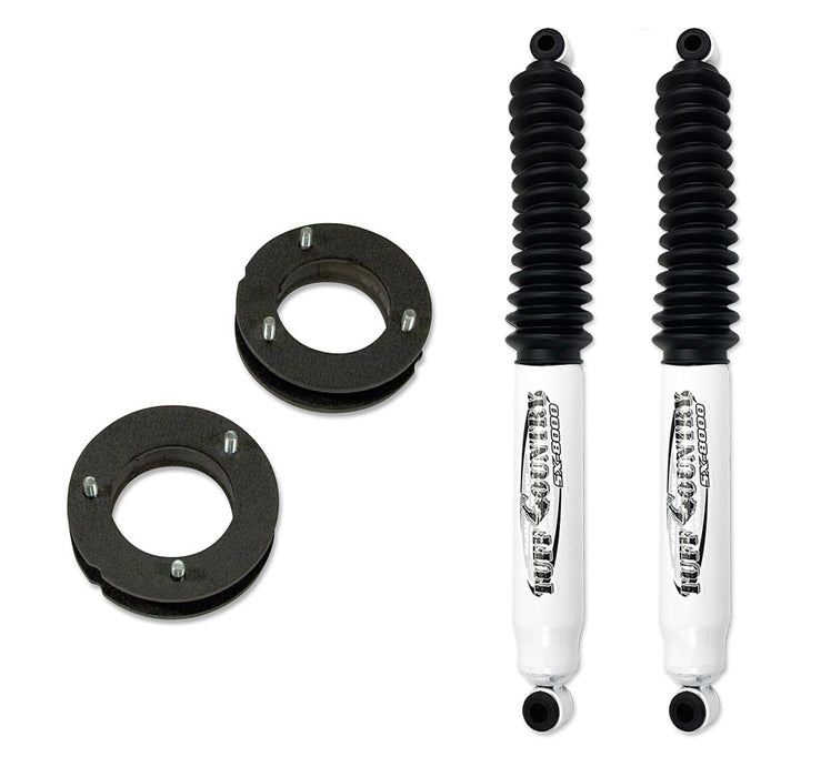 2 Inch Leveling Kit Front 04-08 Ford F150 4WD & 2WD w/ SX8000 Shocks Black Tuff Country - TRUCKED UP - Truck Superstore