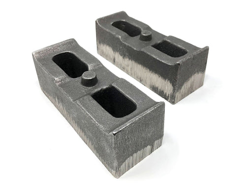 2 Inch Cast Iron Lift Blocks 01-10 Silverado 4WD/GMC Sierra 2500HD/3500HD 4WD Pair Tuff Country - TRUCKED UP - Truck Superstore