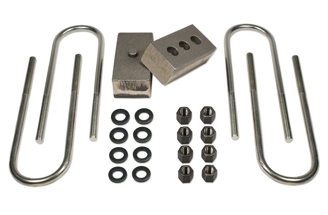 2 Inch Rear Block & U-Bolt Kit 03-13 Dodge Ram 2500 4WD 03-12 Dodge Ram 3500 4WD w/3.5 Inch Rear Axle Tuff Country - TRUCKED UP - Truck Superstore