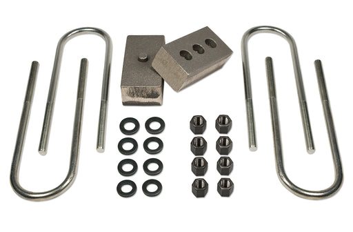 2 Inch Rear Block & U-Bolt Kit 03-13 Dodge Ram 2500 4WD 03-12 Dodge Ram 3500 4WD w/3.5 Inch Rear Axle Tuff Country - TRUCKED UP - Truck Superstore