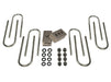 2 Inch Rear Block & U-Bolt Kit 03-Up Dodge Ram 2500 03-12 Dodge Ram 3500 4WD w/3.5 or 4 Inch Rear Axle Tuff Country - TRUCKED UP - Truck Superstore
