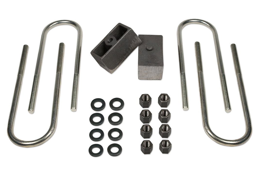 2 Inch Rear Block & U-Bolt Kit 73-87 Chevy Truck/GMC Truck 3/4 Ton 4WD/73-91 Chevy/GMC Suburban 3/4 Ton 4WD Tuff Country - TRUCKED UP - Truck Superstore