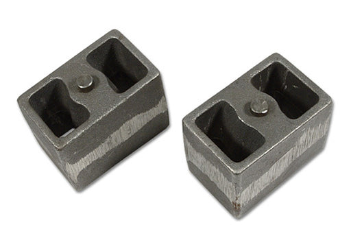 4 Inch Cast Iron Lift Blocks 3 Inch Wide Tapered Pair Tuff Country - TRUCKED UP - Truck Superstore