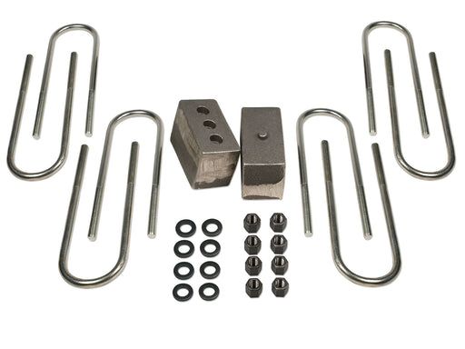 4 Inch Rear Block & U-Bolt Kit 03-13 Dodge Ram 2500 03-12 Dodge Ram 3500 4WD w/3.5 or 4 Inch Rear Axle Tuff Country - TRUCKED UP - Truck Superstore