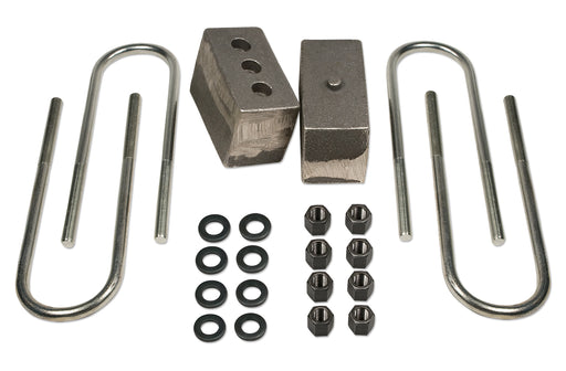 4 Inch Rear Block & U-Bolt Kit 03-13 Dodge Ram 2500 4WD 03-12 Dodge Ram 3500 4WD w/3.5 Inch Rear Axle Tuff Country - TRUCKED UP - Truck Superstore
