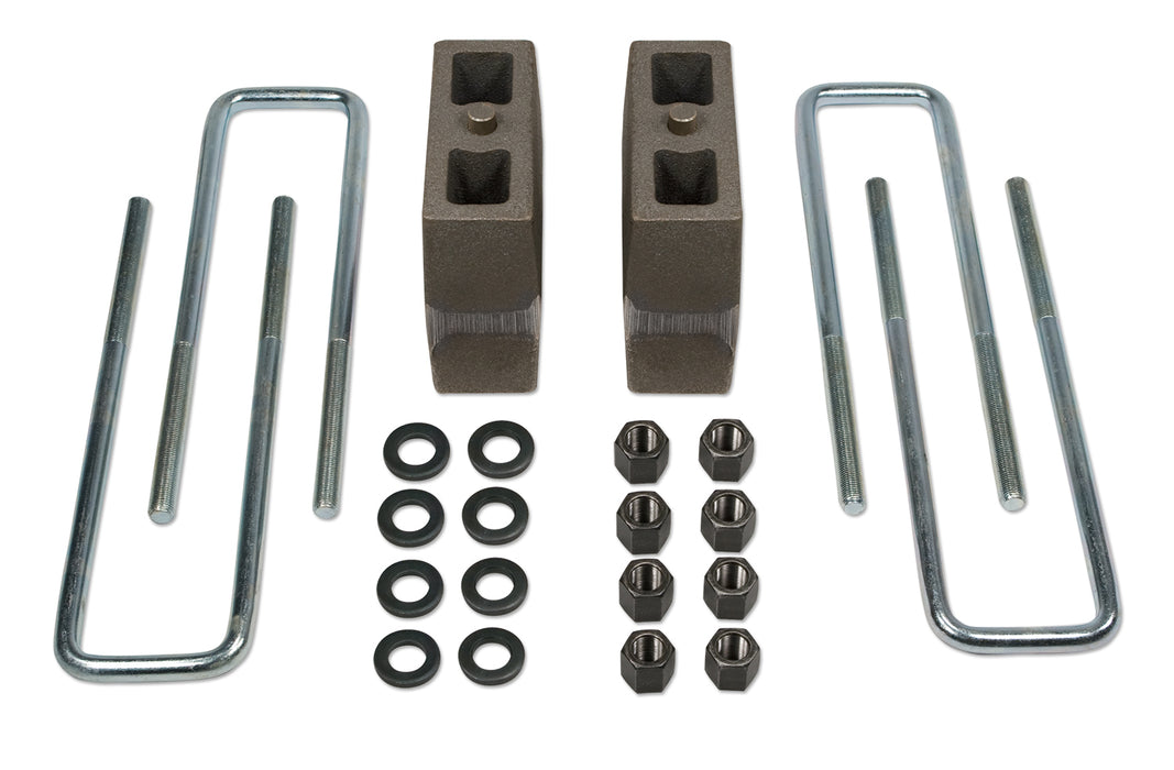 5.5 Inch Rear Block & U-Bolt Kit 69-72 Chevy Truck/GMC Truck/Suburban 1/2 & 3/4 Ton 4WD/Chevy Blazer/GMC Jimmy 1/2 Ton 4WD Tuff Country - TRUCKED UP - Truck Superstore