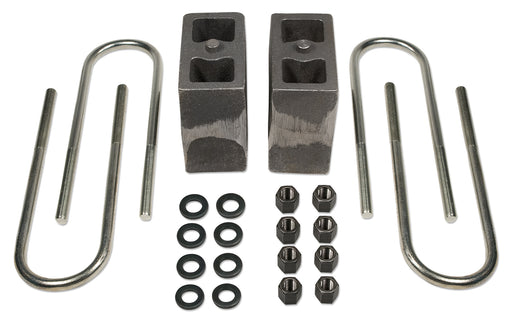 5.5 Inch Rear Block & U-Bolt Kit 99-16 Ford F250/F350 4WD with Factory Overloads Tapered Tuff Country - TRUCKED UP - Truck Superstore