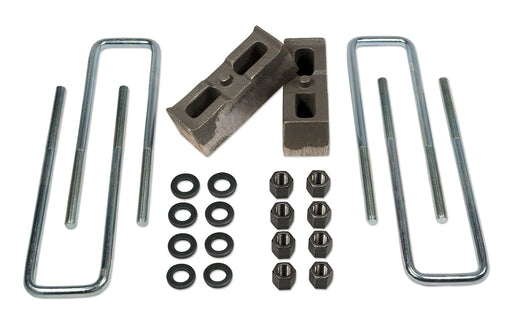 Rear Block & U-Bolt Kit 2 Inch 01-10 Chevy Silverado/GMC Sierra 3500 / 3500HD 4WD Tuff Country - TRUCKED UP - Truck Superstore