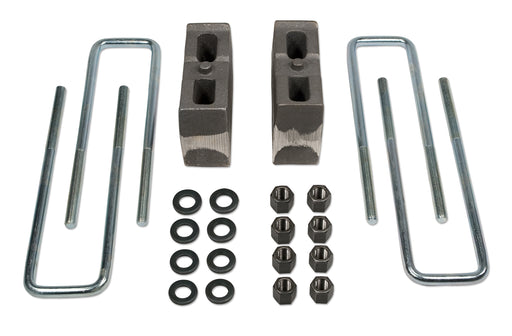 Rear Block & U-Bolt Kit 4 Inch 01-10 Chevy Silverado/GMC Sierra 3500 / 3500HD 4WD Tuff Country - TRUCKED UP - Truck Superstore