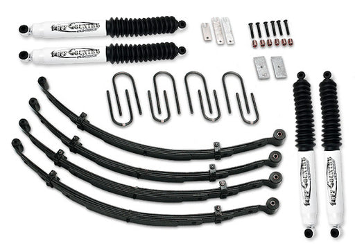 2.5 Inch Suspension Lift Kit 76-86 Jeep CJ5/CJ7 EZ-Ride w/ SX8000 Shocks Tuff Country - TRUCKED UP - Truck Superstore