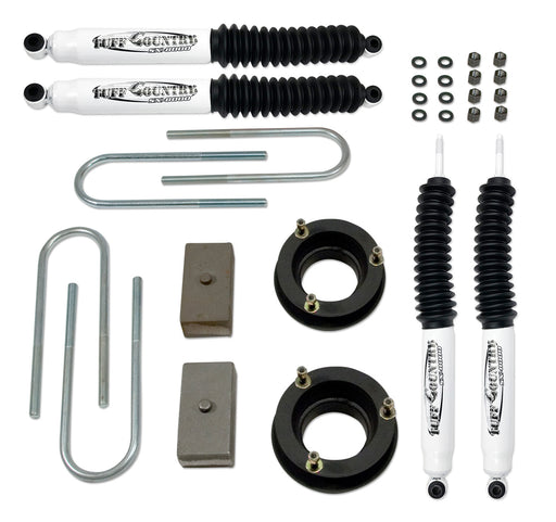 2 Inch Lift Kit 03-13 Dodge Ram 2500 03-12 Dodge Ram 3500 w/Rear Lift Blocks and SX8000 Shocks Fits Models with 3.5 Inch Rear Axle Tube Tuff Country - TRUCKED UP - Truck Superstore