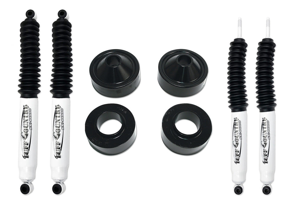 2 Inch Lift Kit 07-18 Jeep Wrangler JK 2 & 4 Door Kit w/ SX8000 Shocks Tuff Country - TRUCKED UP - Truck Superstore