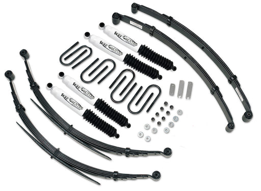 2 Inch Lift Kit 69-72 Chevy Truck/GMC Truck 4x4 1/2 and 3/4 Ton/Suburban 1/2 Ton/3/4 Ton 4x4/Blazer/Jimmy Heavy Duty w/ SX8000 Shocks Fits Models w/ 52 Inch long Rear Springs Tuff Country - TRUCKED UP - Truck Superstore