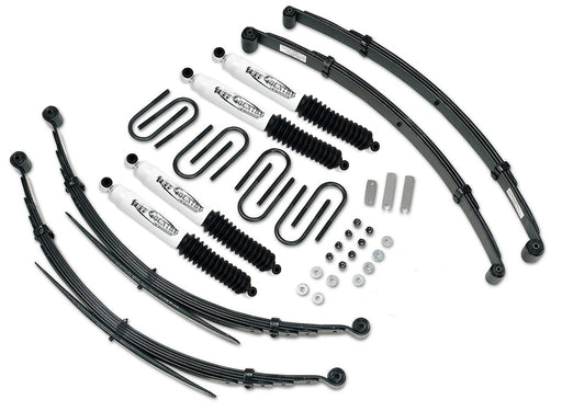 2 Inch Lift Kit 73-87 Chevy Truck/GMC Truck/Suburban/3/4 Ton 4WD EZ-Ride w/ SX8000 Shocks Fits Models w/52 Inch long Rear Springs Tuff Country - TRUCKED UP - Truck Superstore