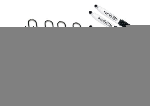 2 Inch Lift Kit 87-96 Jeep Wrangler YJ EZ-Ride w/ SX6000 Shocks Tuff Country - TRUCKED UP - Truck Superstore