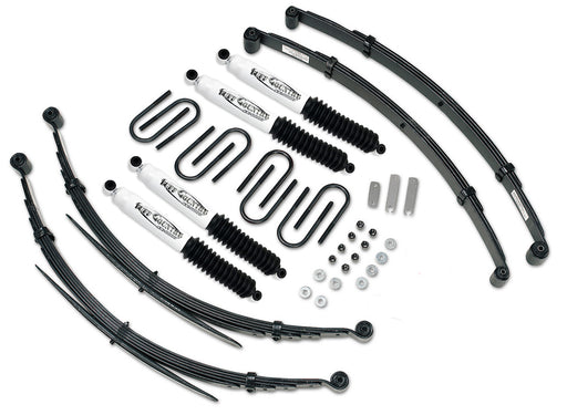 2 Inch Lift Kit 88-91 Chevy/GMC Suburban 3/4 Ton Heavy Duty w/ SX8000 Shocks Fits Models w/52 Inch long Rear Springs Tuff Country - TRUCKED UP - Truck Superstore