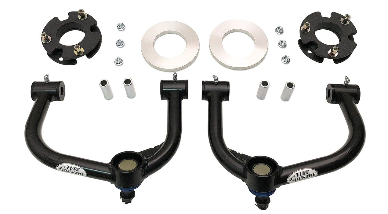 2021-2022 Ford F-150 4WD 3 Inch Front Lift Kit W/Ball joint Upper Control Arms Tuff Country - TRUCKED UP - Truck Superstore