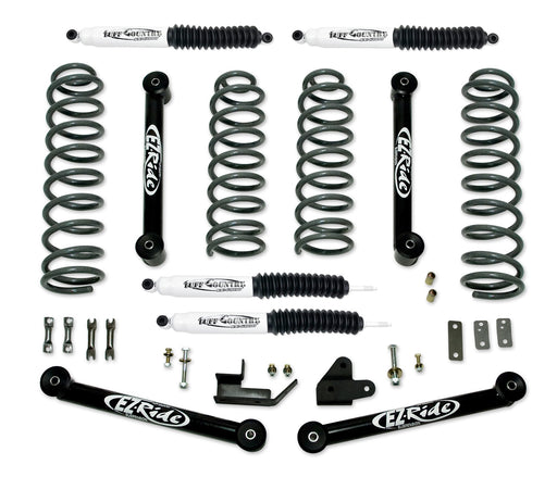 3.5 Inch Lift Kit 92-98 Jeep Grand Cherokee w/ SX6000 Shocks Tuff Country - TRUCKED UP - Truck Superstore