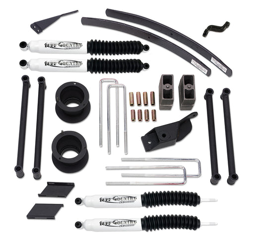 4.5 Inch Lift Kit 00-02 Dodge Ram 2500/3500 w/ SX8000 Shocks Fits Models with Factory Overloads Tuff Country - TRUCKED UP - Truck Superstore