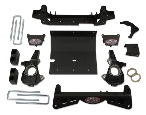 4 Inch Lift Kit 01-06 Silverado/Sierra 1500HD w/3 Piece Sub Frame Tuff Country - TRUCKED UP - Truck Superstore