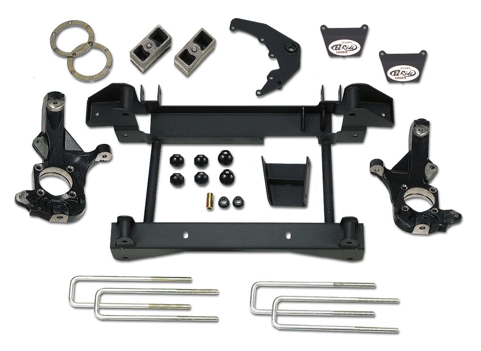 4 Inch Lift Kit 01-10 Silverado/Sierra 2500HD w/1 Piece Sub Frame Tuff Country - TRUCKED UP - Truck Superstore