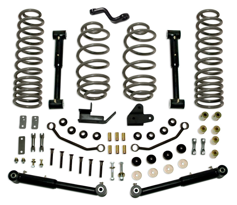 4 Inch Lift Kit 97-06 Jeep Wrangler TJ EZ-Flex Tuff Country - TRUCKED UP - Truck Superstore