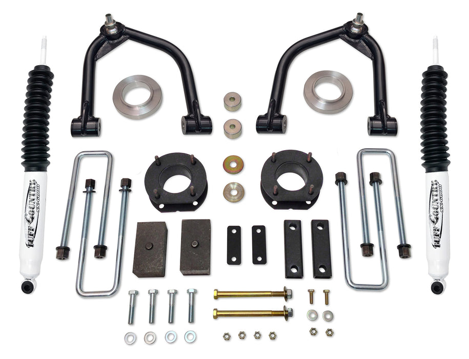 4 Inch Uni-Ball Lift Kit 07-Up Toyota Tundra 4x4 & 2WD w/ SX6000 Shocks Excludes TRD Pro Tuff Country - TRUCKED UP - Truck Superstore