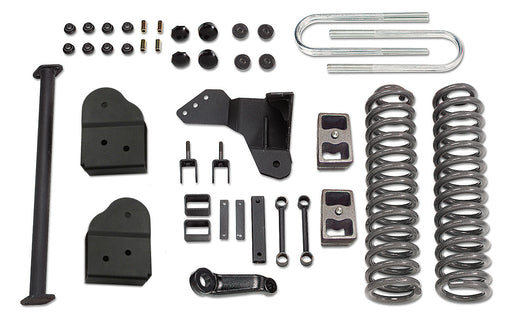 5 Inch Lift Kit 05-07 Ford F250/F350 Super Duty w/ Coil Springs, Rear Blocks and U-Bolts Tuff Country - TRUCKED UP - Truck Superstore