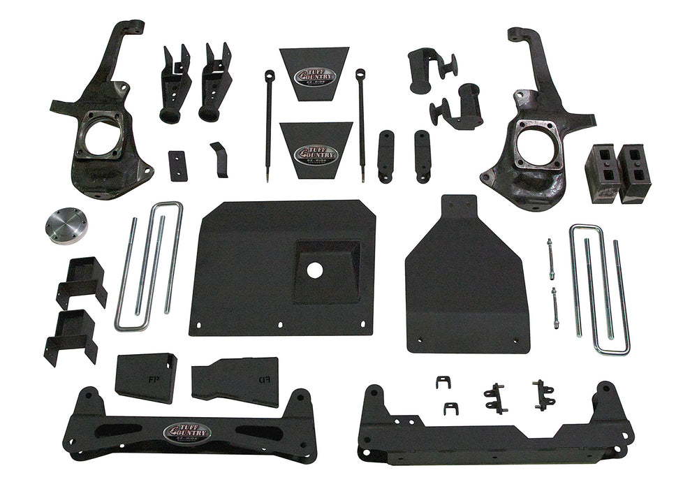 6 Inch Lift Kit 11-19 Silverado/Sierra 3500 / 3500HD Includes Dually Models Tuff Country - TRUCKED UP - Truck Superstore
