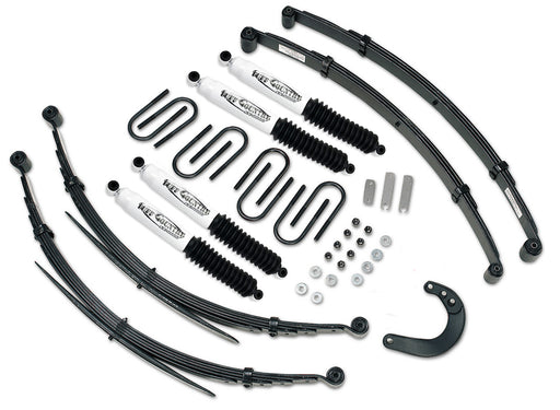 6 Inch Lift Kit 73-87 Chevy Truck/GMC Truck/Suburban/Blazer/Jimmy 1/2 Ton 4WD EZ-Ride w/ SX8000 Shocks Fits Models w/52 Inch long Rear Springs Tuff Country - TRUCKED UP - Truck Superstore