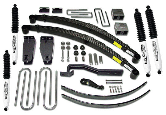 6 Inch Lift Kit 80-87 Ford F250 w/ SX8000 Shocks Fits Vehicles with 351 Engine Tuff Country - TRUCKED UP - Truck Superstore