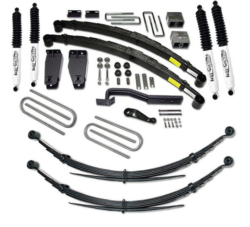 6 Inch Lift Kit 80-87 Ford F250 with Rear Leaf Springs and SX8000 Shocks Fit with 351 Engine Tuff Country - TRUCKED UP - Truck Superstore