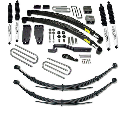 6 Inch Lift Kit 88-96 Ford F250 with Rear Leaf Springs and SX8000 Shocks Fits Vehicles with Diesel V10 or 460 Gas Engines Tuff Country - TRUCKED UP - Truck Superstore