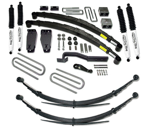 6 Inch Lift Kit 88-96 Ford F250 with Rear Leaf Springs and SX8000 Shocks Fits with 351 Engine Tuff Country - TRUCKED UP - Truck Superstore