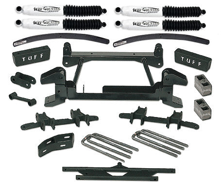 6 Inch Lift Kit 92-98 Chevy/GMC Suburban/Tahoe 2-Door/Yukon 2-Door 1500 w/SX8000 Shocks Tuff Country - TRUCKED UP - Truck Superstore