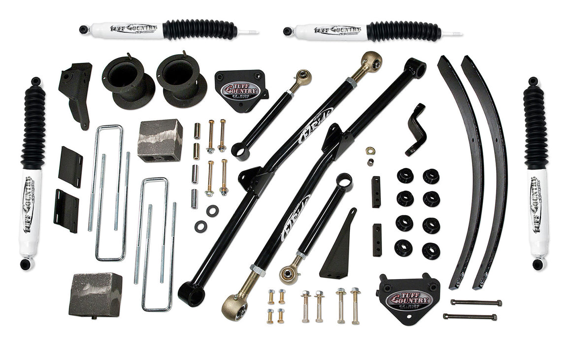 4.5 Inch Long Arm Lift Kit 00-02 Dodge Ram 2500/3500 w/ SX8000 Shocks Tuff Country - TRUCKED UP - Truck Superstore