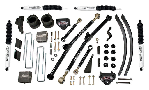 4.5 Inch Long Arm Lift Kit 00-02 Dodge Ram 2500/3500 w/ SX8000 Shocks Tuff Country - TRUCKED UP - Truck Superstore