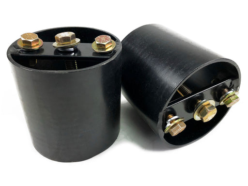 Suspension Air Bag Spacers 4 Inch Non Tapered Pair Tuff Country - TRUCKED UP - Truck Superstore