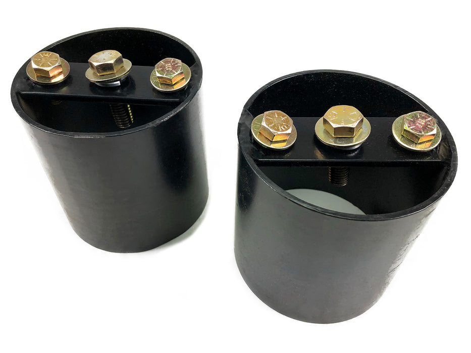 Suspension Air Bag Spacers 4 Inch Non Tapered Pair Tuff Country - TRUCKED UP - Truck Superstore