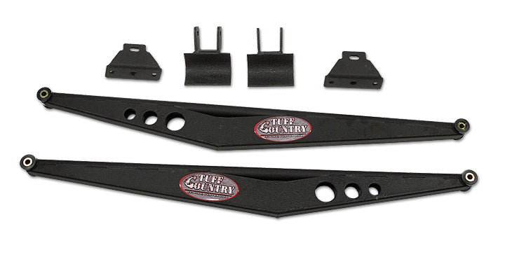 Ladder Bars 11-19 Chevy Silverado/GMC Sierra 2500HD/3500/3500HD 4WD Crew Cab Short Bed Only Pair Tuff Country - TRUCKED UP - Truck Superstore